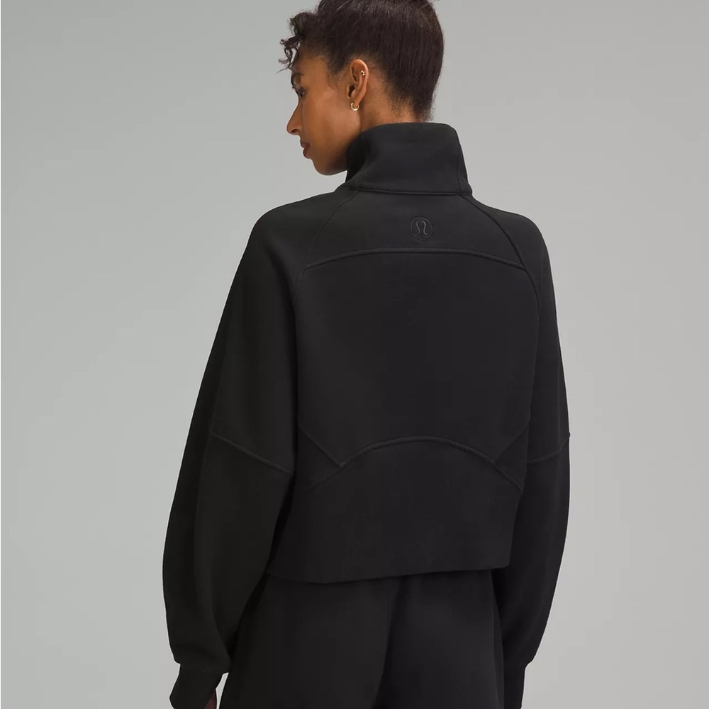 Lululemon Black High-Neck Sweatshirt
